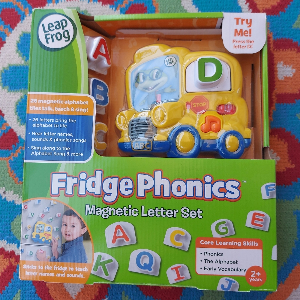 Leap Frog Fridge Magnetic Letter set